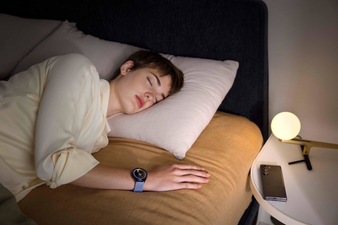 Tính năng Sleep Coaching giúp người dùng nâng cao chất lượng giấc ngủ. Ảnh: Samsung