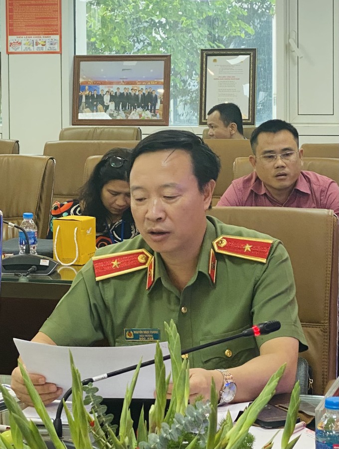 Thiếu tướng Nguyễn Ngọc Cương, T07. Ảnh: Nguyễn Phượng